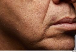 Face Mouth Cheek Skin Man Slim Wrinkles Studio photo references